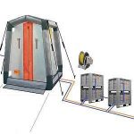 Дегазационная палатка для проведения газоспасательных работ